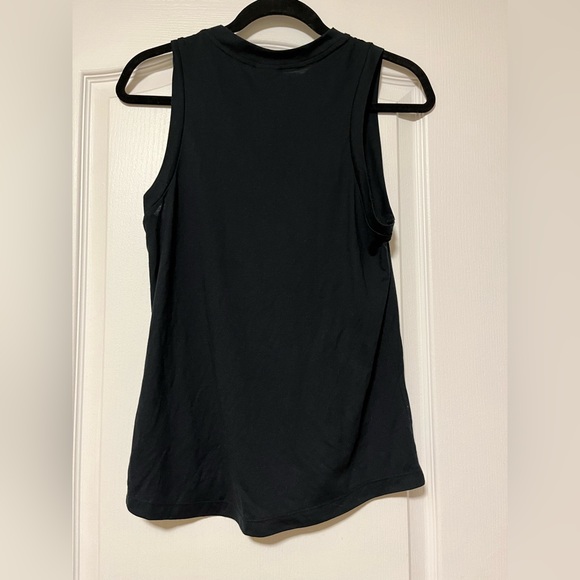 Nike sleeveless tee, XS, black with white logo on front. Great condition! - Picture 2 of 3